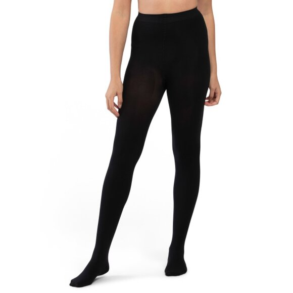 STEMS Black Opaque Tights - Picture 1 of 1